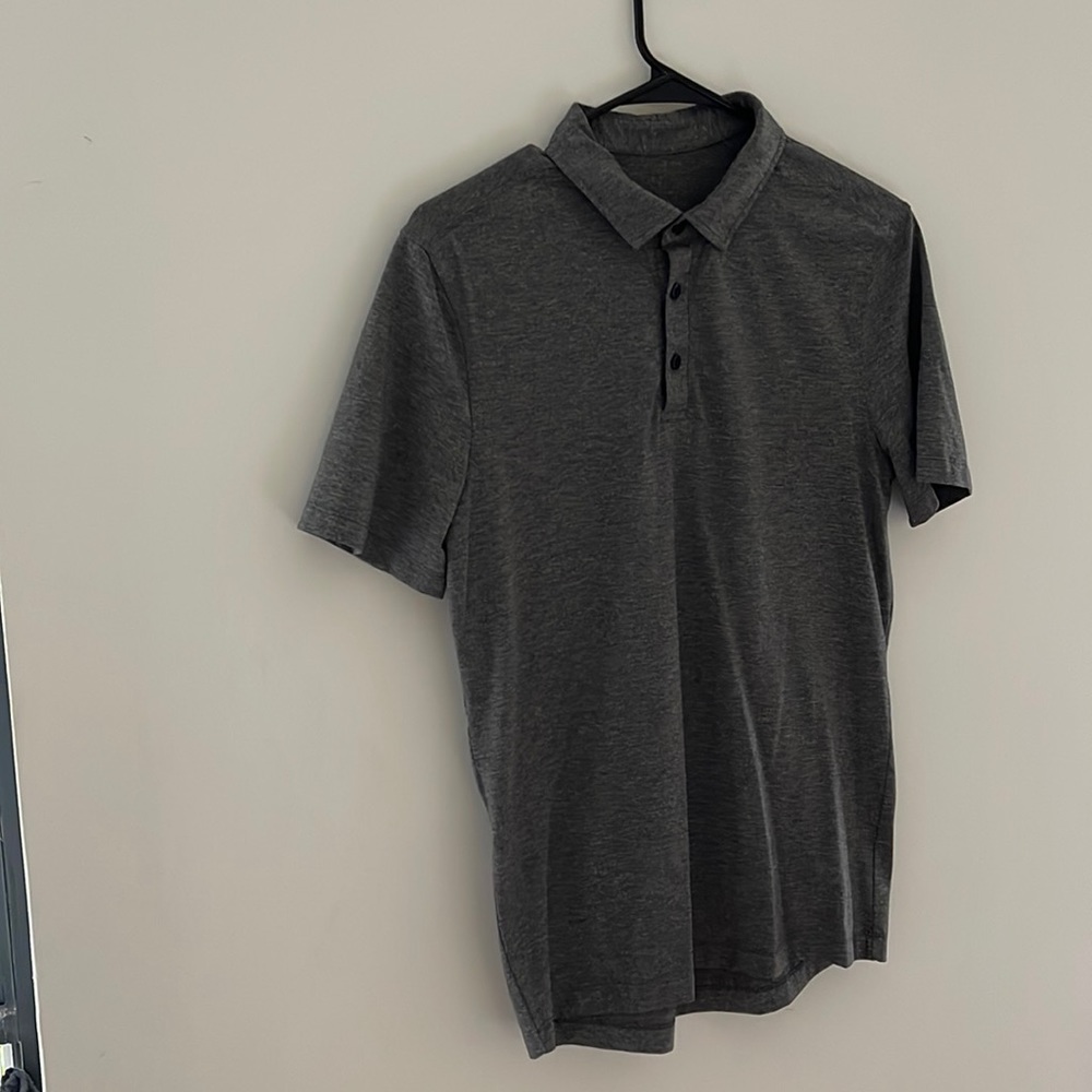 Lululemon Men’s Evolution Polo - Size S - Gray - Excellent Condition